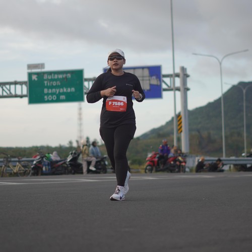 Race photo from KEDIRI HALF MARATHON 2026