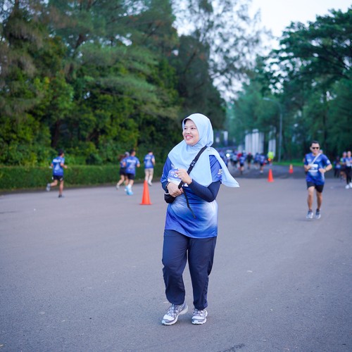 Race photo from BOGORUN 2026