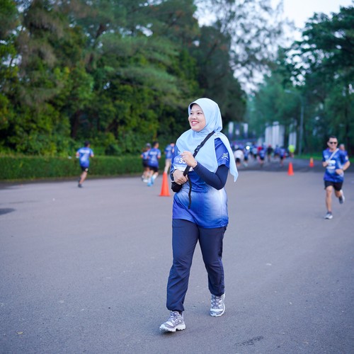 Race photo from BOGORUN 2026