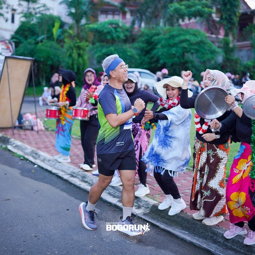 Race photo from BOGORUN 2026