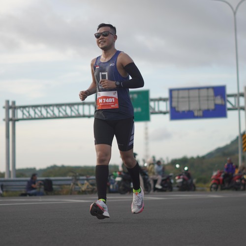 Race photo from KEDIRI HALF MARATHON 2026