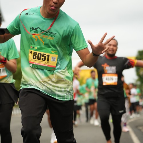 Race photo from ARUTMIN BORNEO RUN 2025