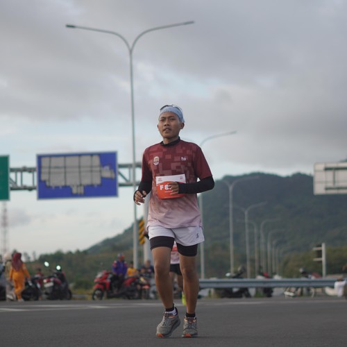 Race photo from KEDIRI HALF MARATHON 2026