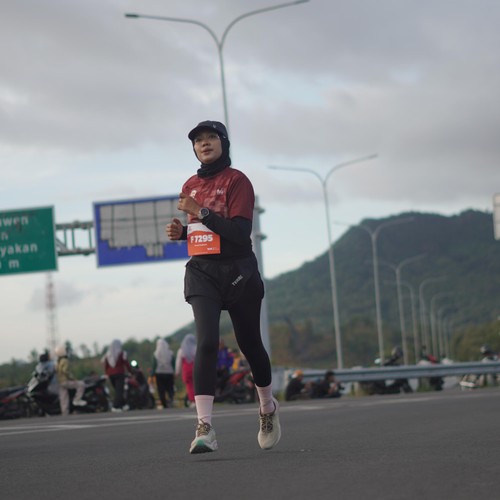 Race photo from KEDIRI HALF MARATHON 2026