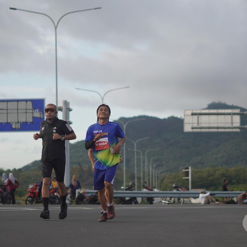Race photo from KEDIRI HALF MARATHON 2026