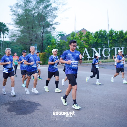 Race photo from BOGORUN 2026