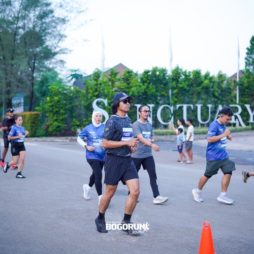 Race photo from BOGORUN 2026