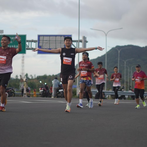 Race photo from KEDIRI HALF MARATHON 2026