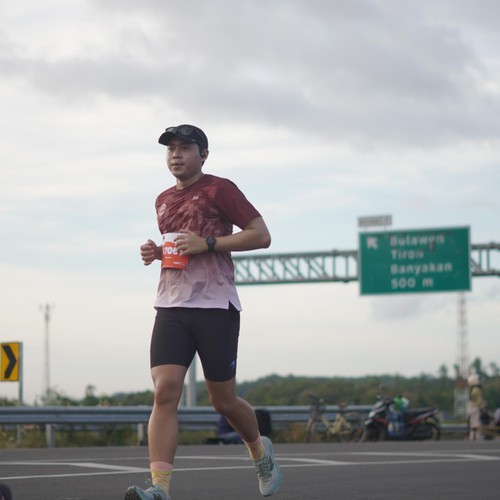 Race photo from KEDIRI HALF MARATHON 2026