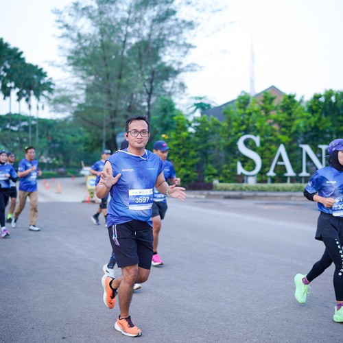 Race photo from BOGORUN 2026
