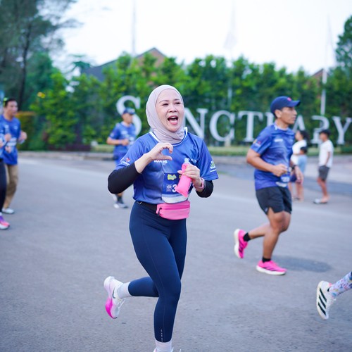 Race photo from BOGORUN 2026