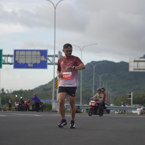 Race photo from KEDIRI HALF MARATHON 2026