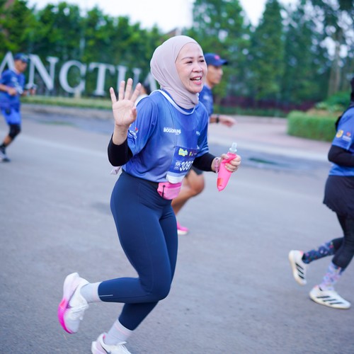 Race photo from BOGORUN 2026