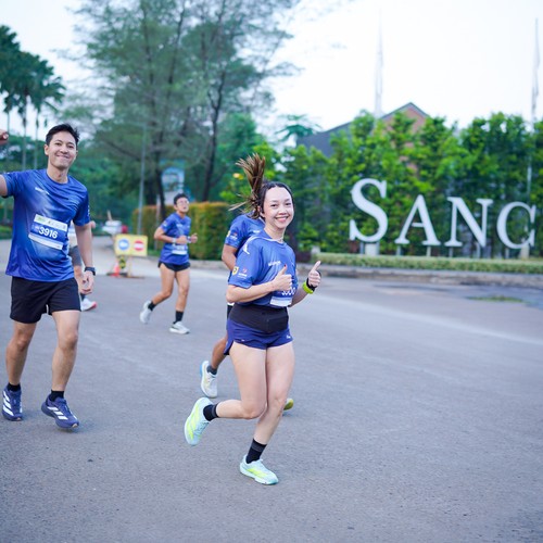 Race photo from BOGORUN 2026