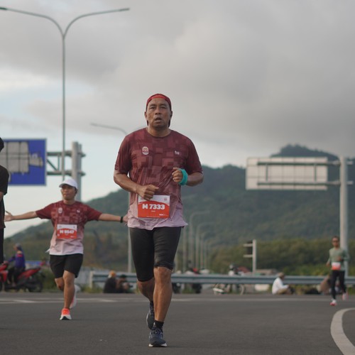 Race photo from KEDIRI HALF MARATHON 2026