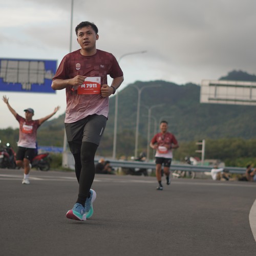 Race photo from KEDIRI HALF MARATHON 2026