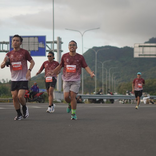 Race photo from KEDIRI HALF MARATHON 2026