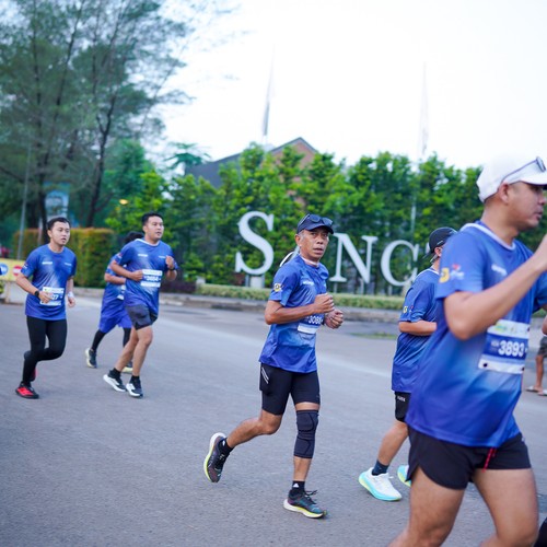 Race photo from BOGORUN 2026