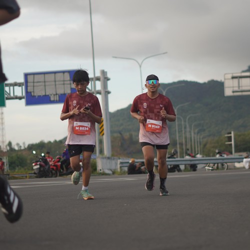 Race photo from KEDIRI HALF MARATHON 2026