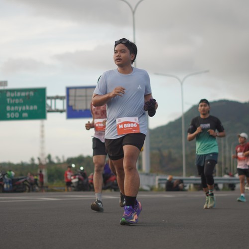 Race photo from KEDIRI HALF MARATHON 2026