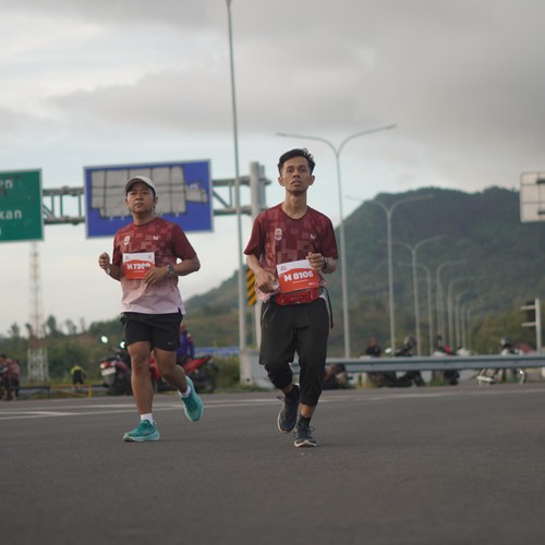 Race photo from KEDIRI HALF MARATHON 2026