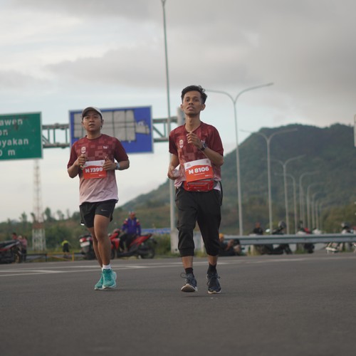 Race photo from KEDIRI HALF MARATHON 2026