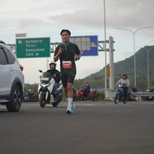 Race photo from KEDIRI HALF MARATHON 2026