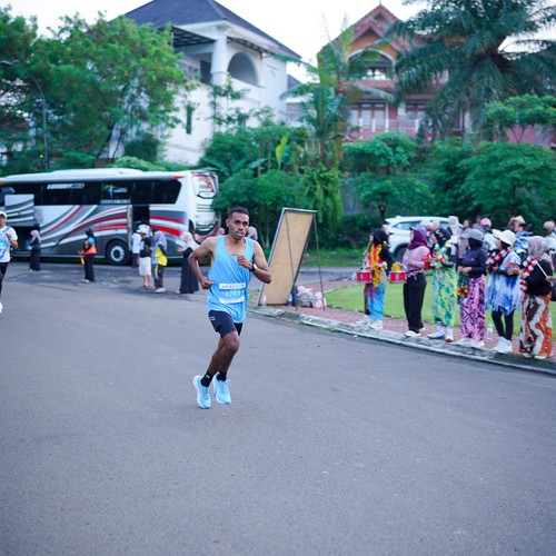 Race photo from BOGORUN 2026