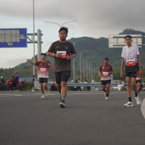 Race photo from KEDIRI HALF MARATHON 2026