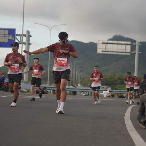 Race photo from KEDIRI HALF MARATHON 2026