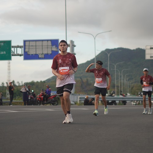 Race photo from KEDIRI HALF MARATHON 2026