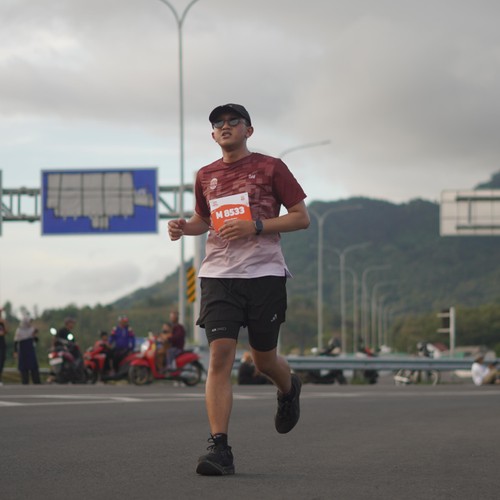 Race photo from KEDIRI HALF MARATHON 2026