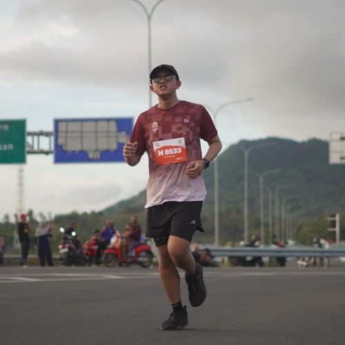 Race photo from KEDIRI HALF MARATHON 2026