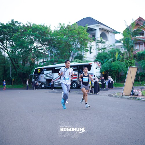 Race photo from BOGORUN 2026