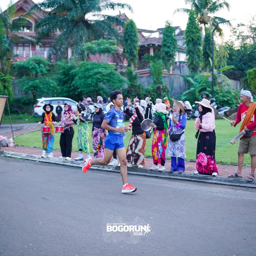 Race photo from BOGORUN 2026