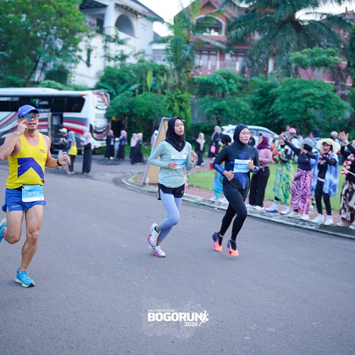 Race photo from BOGORUN 2026