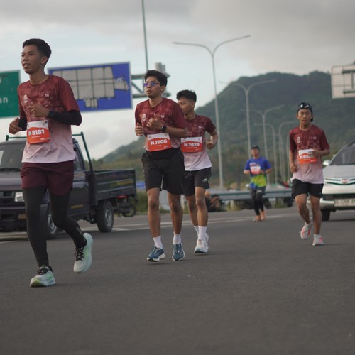 Race photo from KEDIRI HALF MARATHON 2026