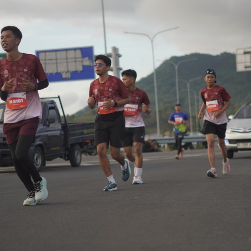 Race photo from KEDIRI HALF MARATHON 2026
