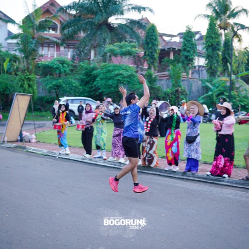 Race photo from BOGORUN 2026