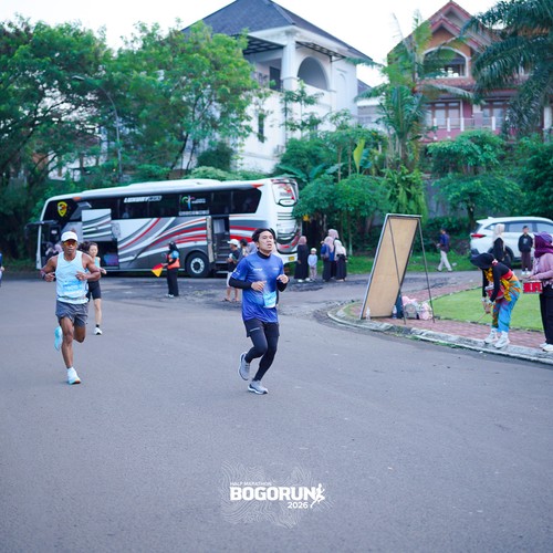 Race photo from BOGORUN 2026