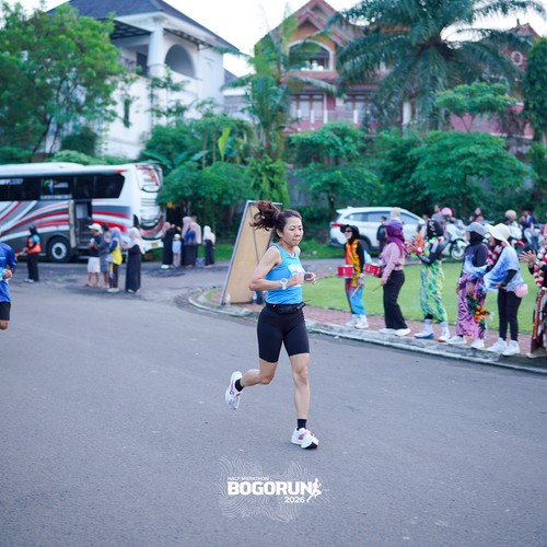 Race photo from BOGORUN 2026