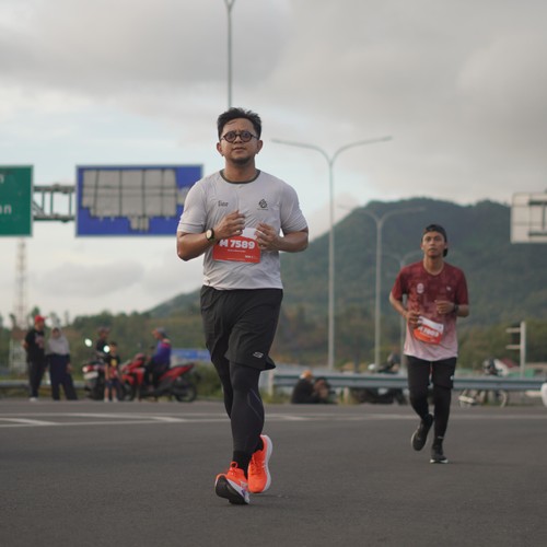 Race photo from KEDIRI HALF MARATHON 2026