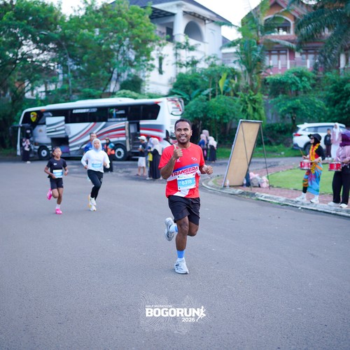 Race photo from BOGORUN 2026