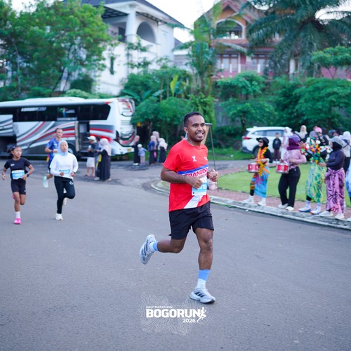 Race photo from BOGORUN 2026