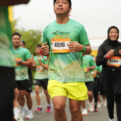 Race photo from ARUTMIN BORNEO RUN 2025