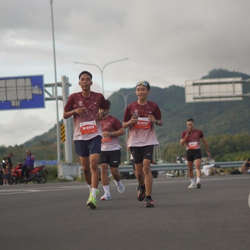 Race photo from KEDIRI HALF MARATHON 2026