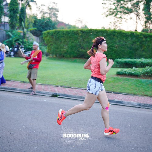 Race photo from BOGORUN 2026