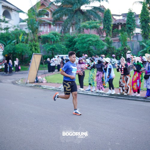 Race photo from BOGORUN 2026