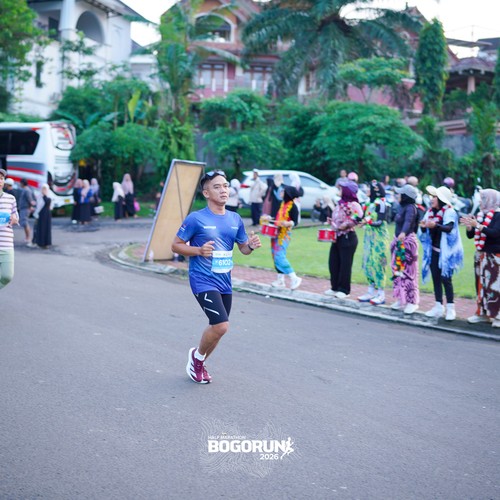 Race photo from BOGORUN 2026