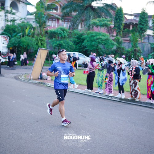 Race photo from BOGORUN 2026